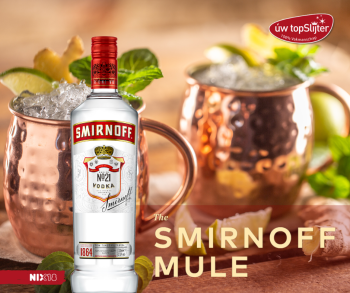 Smirnhoff vodka  - Smirnhoff Mule cocktail uw topSlijter nb